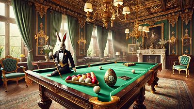 Paasbeker en spelletjesmiddag