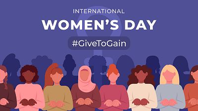 Internationale Vrouwendag 2026 � Geven om te Krijgen