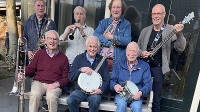 Flowertown jazzband met Adam Spoor